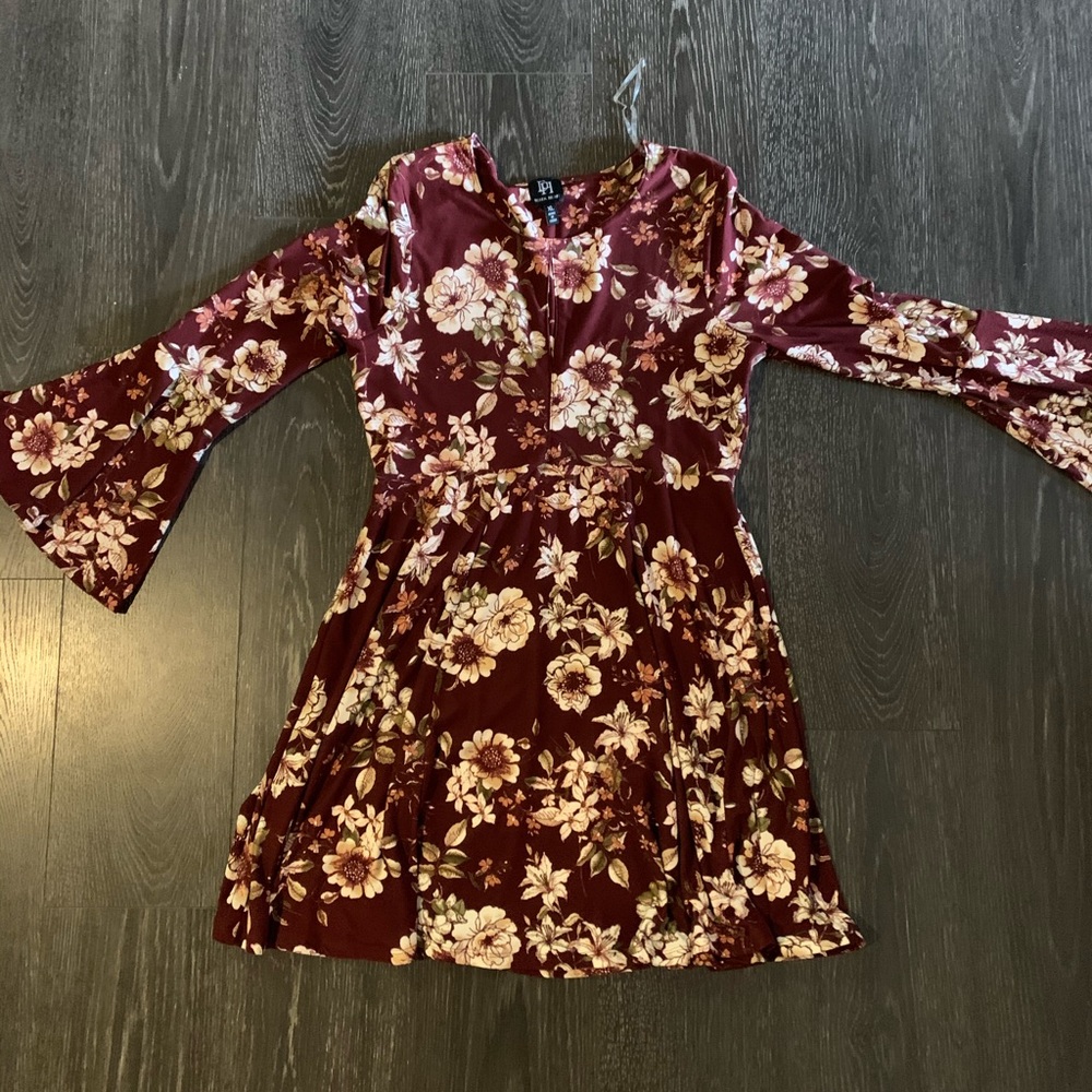 Flower dress XL hippy sleeve